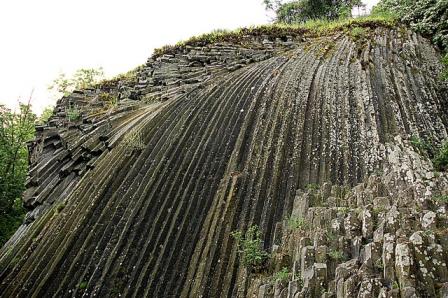 Basalt fiber starts with basalt rock